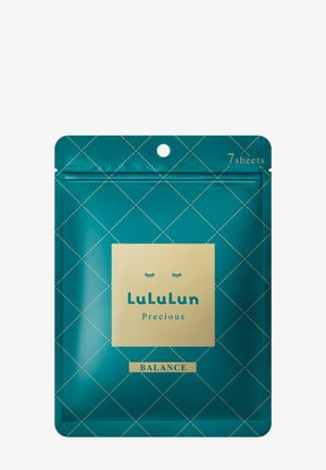 LULULUN PRECIOUS SHEET MASK GREEN 7-PACK - Gesichtsmaske - -