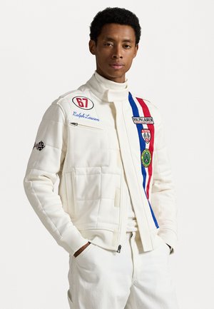 STRETCH DOUBLE-KNIT TRACK JACKET - Tréning dzseki - nevis