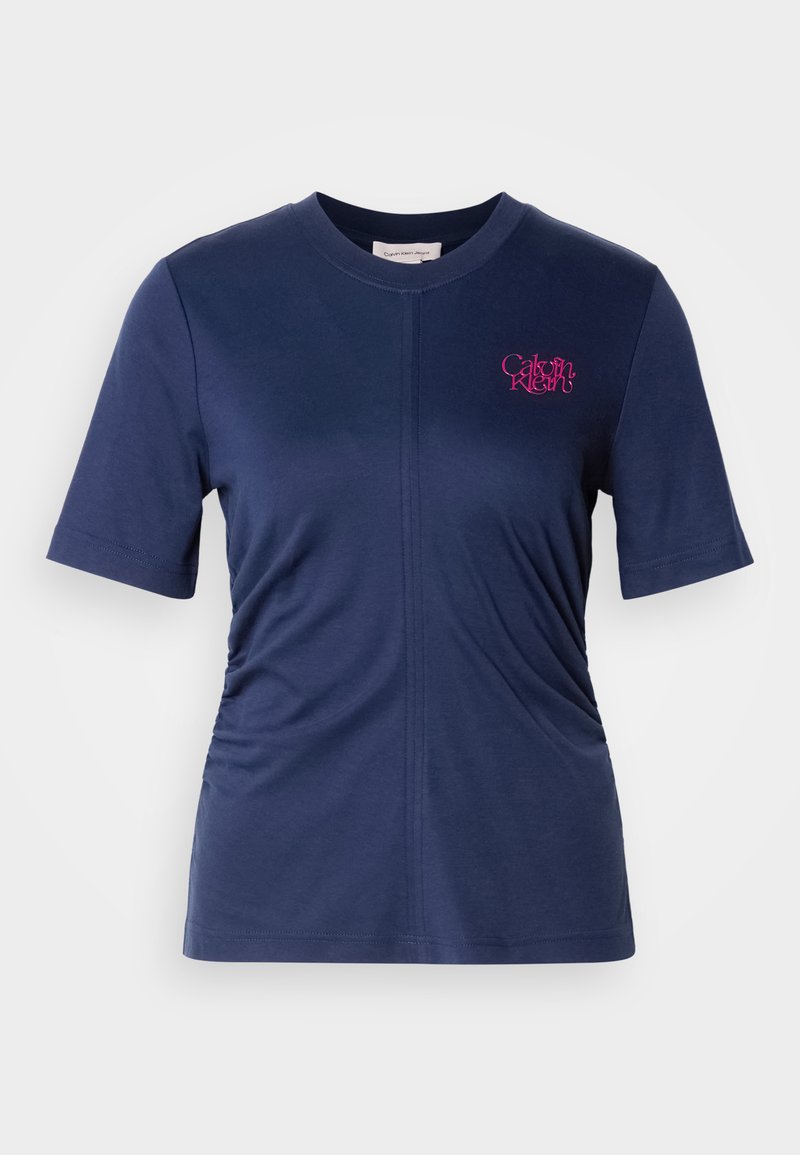 Calvin Klein Jeans T-shirt basic donkerblauw