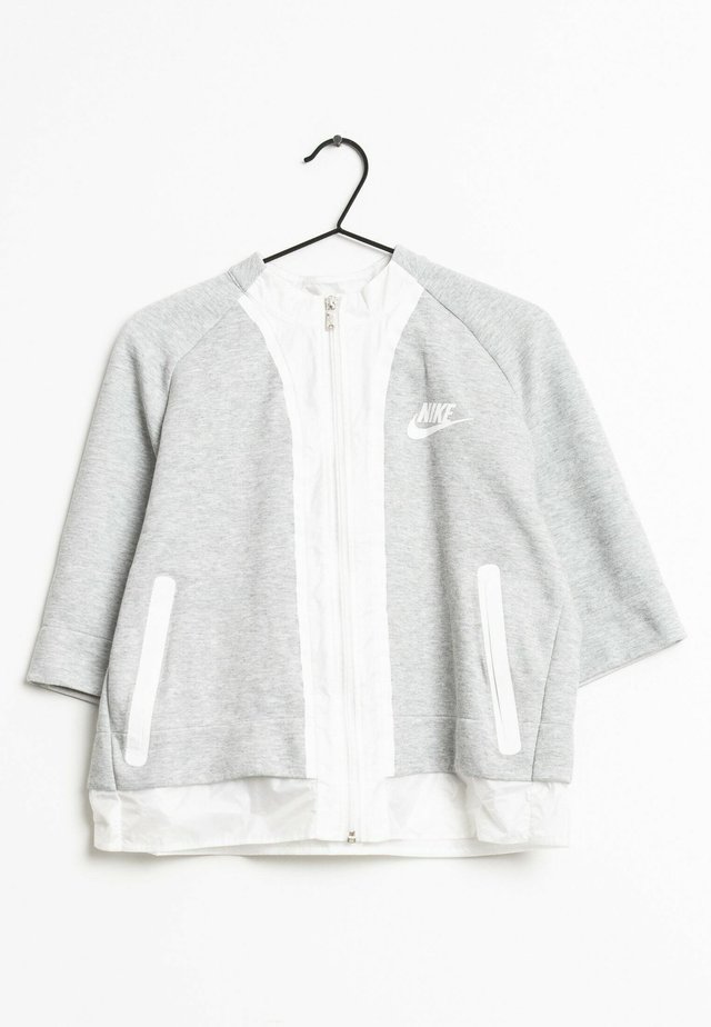 Hoodie met rits - grey