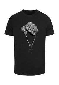 FAITH MEETS STRENGTH - T-shirt print - black