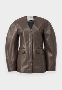 ERINA OUTERWEAR - Bunda z umělé kůže - chocolate