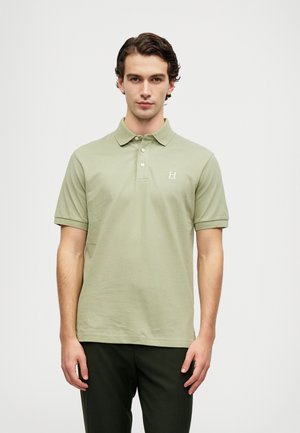 Hackett London HERITAGE MADRAS - Polo majica - sage green