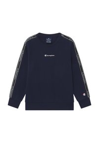 Champion LEGACY AMERICAN TAPE CREWNECK UNISEX - Sweatshirt - dark blue