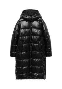 Mango Kids Zimný kabát - black