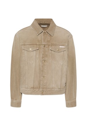 Calvin Klein Jeans, 90S TRUCKER - Τζιν μπουφάν - tigers eye smoke