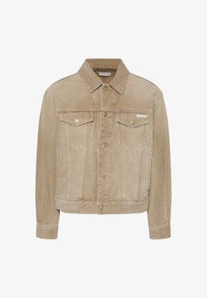 Calvin Klein Jeans, 90S TRUCKER - Veste en jean - tigers eye smoke