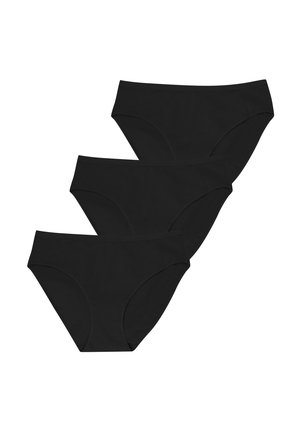 LOT DE 3 CULOTTES PACK BASIC - Slip - noir