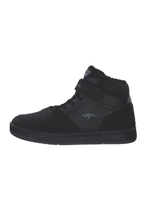 BOUND  - Bottines à lacets - jet black steel grey