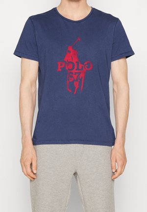 T-Shirt print - dark blue