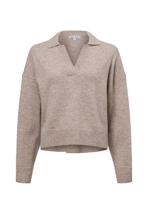 Langarmshirt - beige