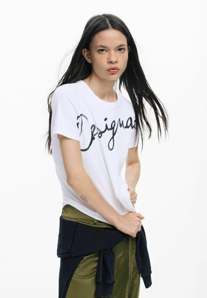 LOGO  - Print T-shirt - white
