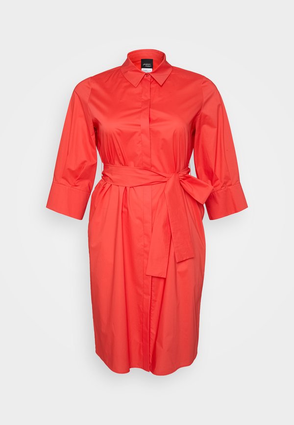 FINANZA - Shirt dress - coral3