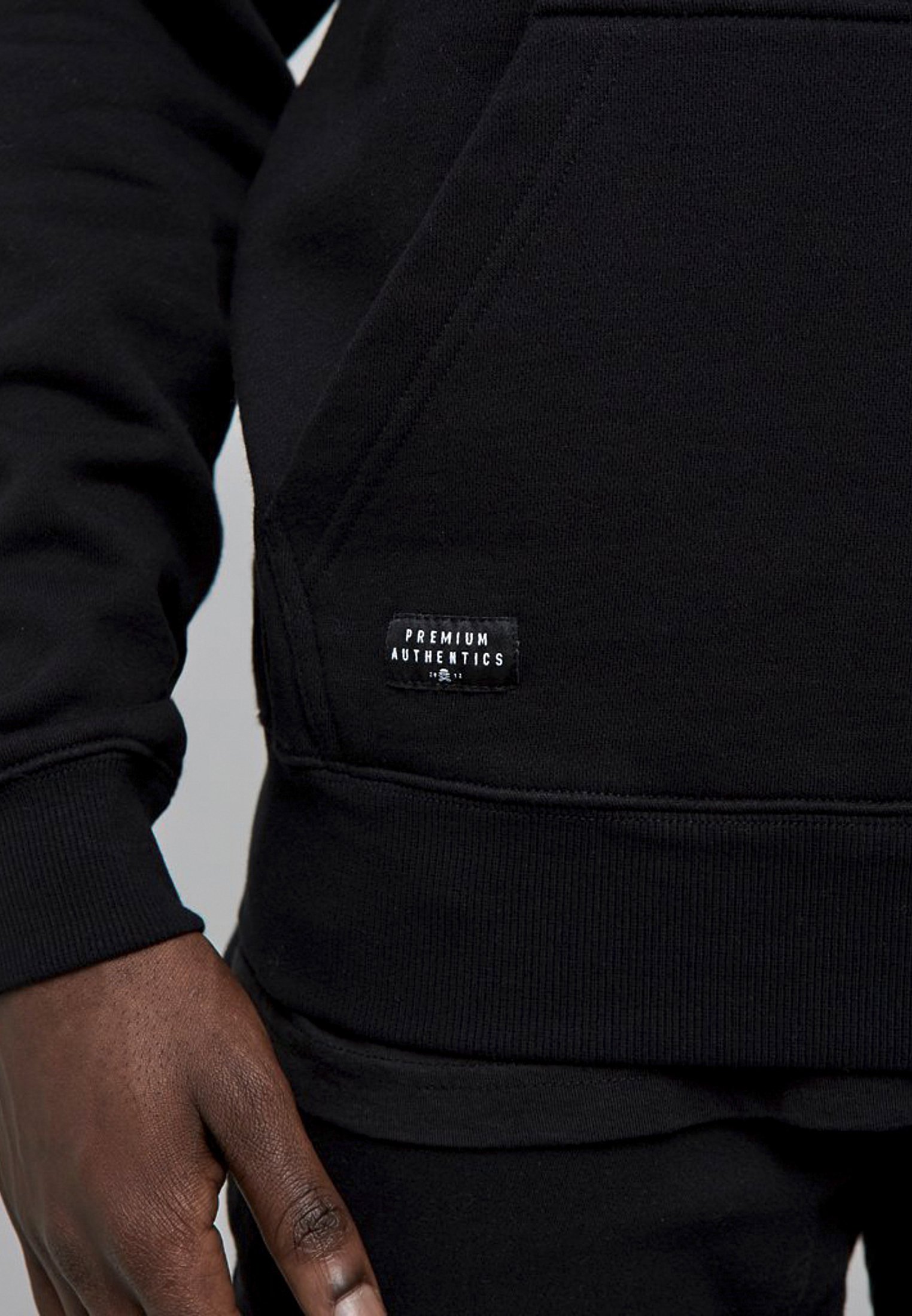 Cayler & Sons ICON - Bluza z kapturem/czarny melanż - Zalando.pl