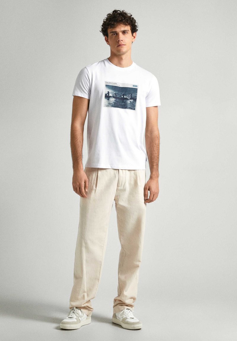 Pepe Jeans T-shirt print wit
