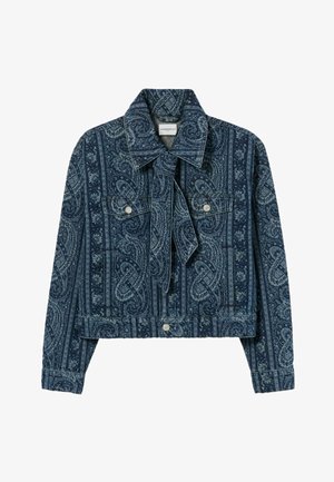 Claudie Pierlot, SUIT BLAZER - Chaqueta vaquera - print marine