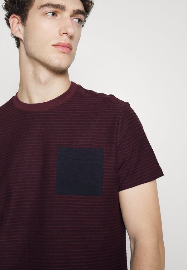 CFTHOR Y/D JAQUARD STRIPED TEE - Print T-shirt - fudge2