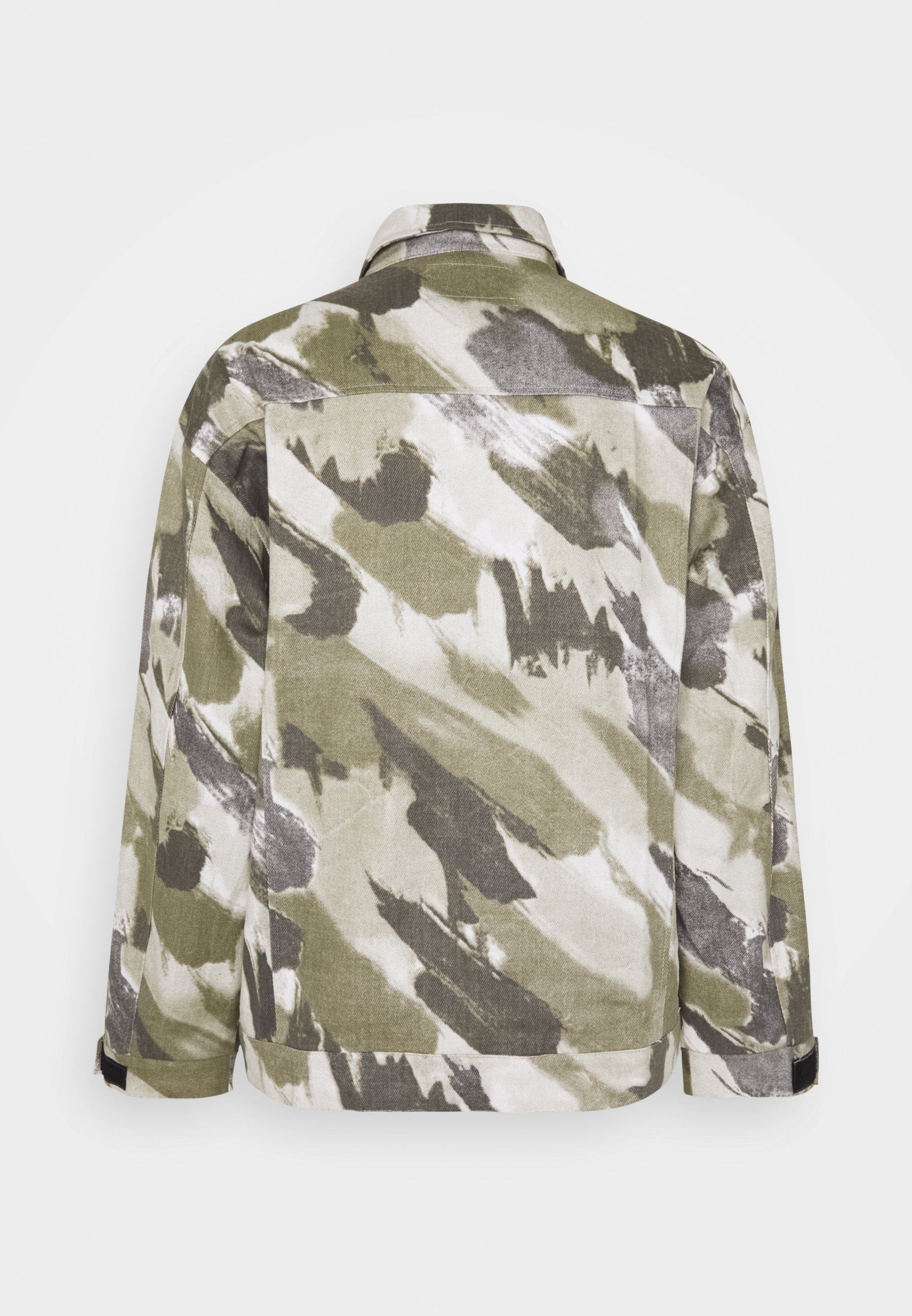 camouflage jacket denim