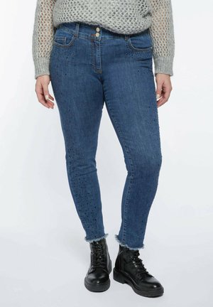 CON APPLICAZIONI - Jeans Skinny Fit - blu