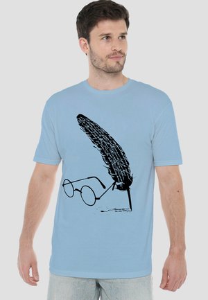 Cotton Soul, HARRY POTTER HARRY POTTER QUILL - T-Shirt print - light blue