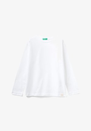 United Colors of Benetton CREW NECK - Long sleeved top - white