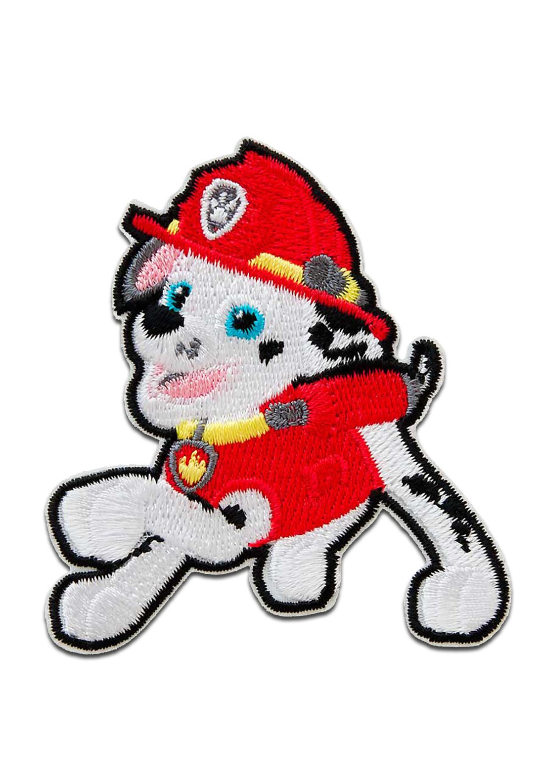 Paw Patrol Aufnäher – Marshall Als Bügelbild, Ca. 7,1 X 5,4 Cm – Zum Aufbügeln Oder Aufnähen
