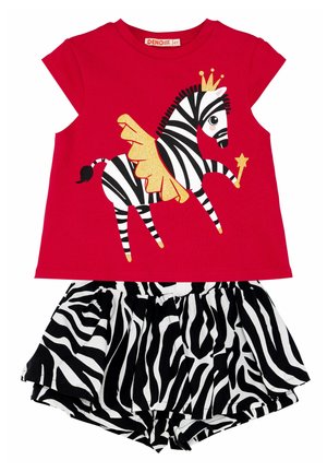 SET BALLET ZEBRA - Shortsit - rot