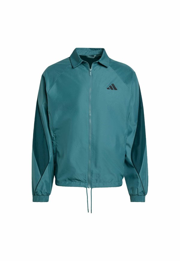 STADIUM  - Training jacket - preloved teal   aurora ivy3