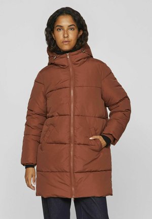 Winter coat - tobacco brown