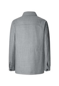 Façonnable FLAP POCKET - Chaqueta de entretiempo - light grey marl