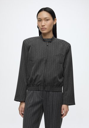 KARL LAGERFELD TAILORED BOMBER - Μπουφάν τύπου bomber - grey melange
