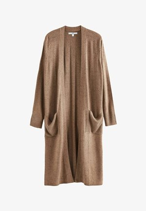 LONGLINE - Kardiganas - camel brown