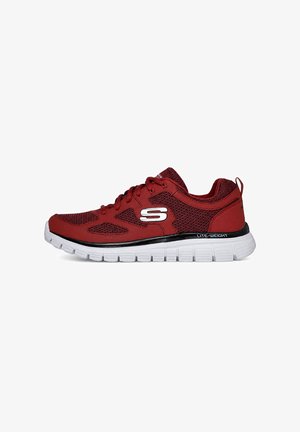 Skechers, AGOURA, ciemnoczerwony