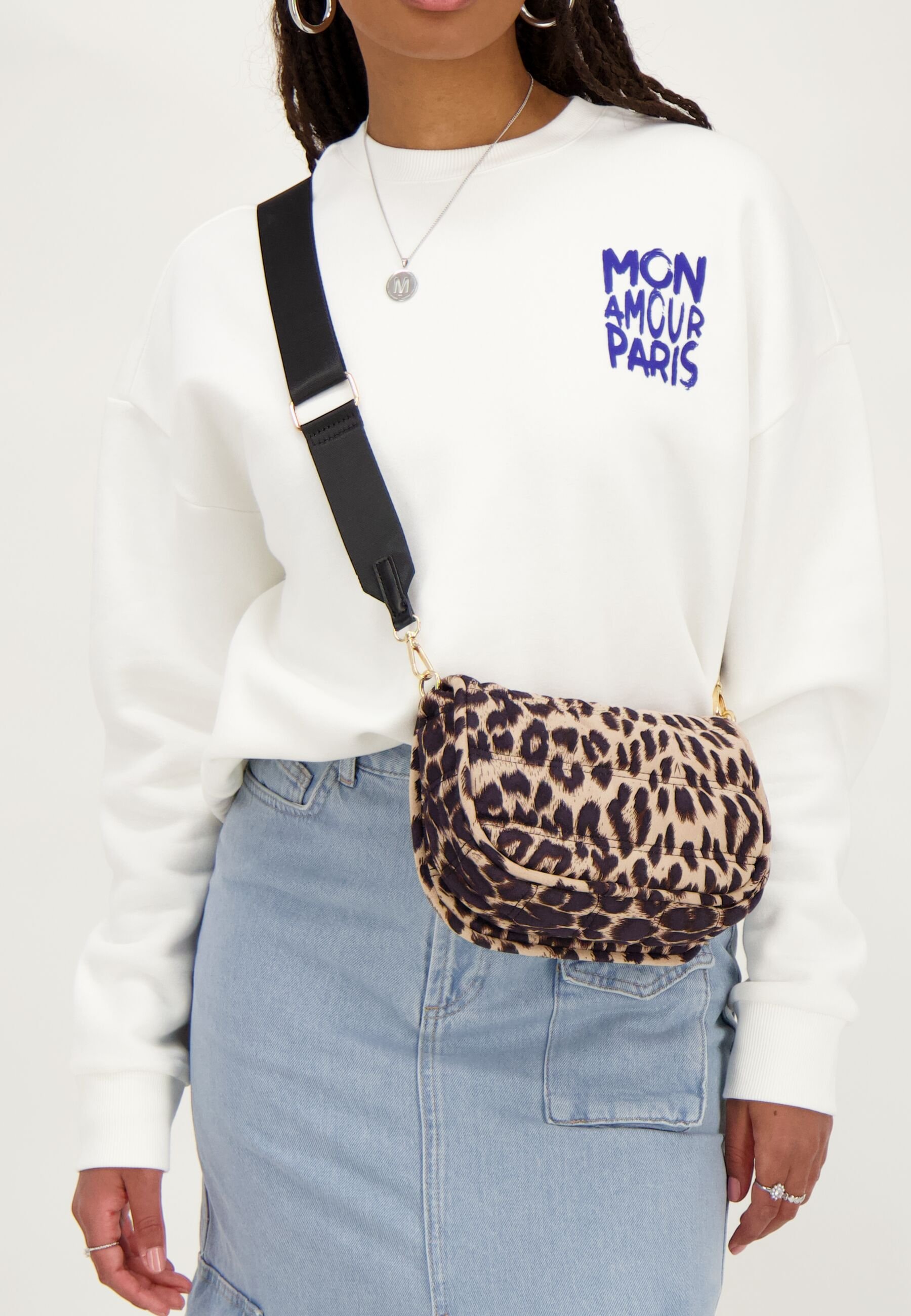 My Jewellery LEOPARD PRINT - Umhängetasche - bruin luipaard/braun  