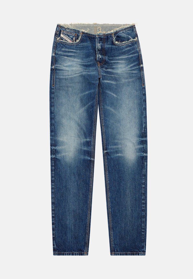 Diesel Straight leg jeans blauw denim/bluedenim