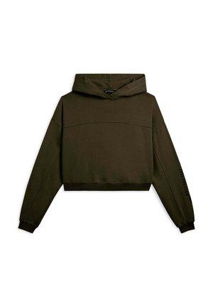 Felpa con cappuccio - dark green