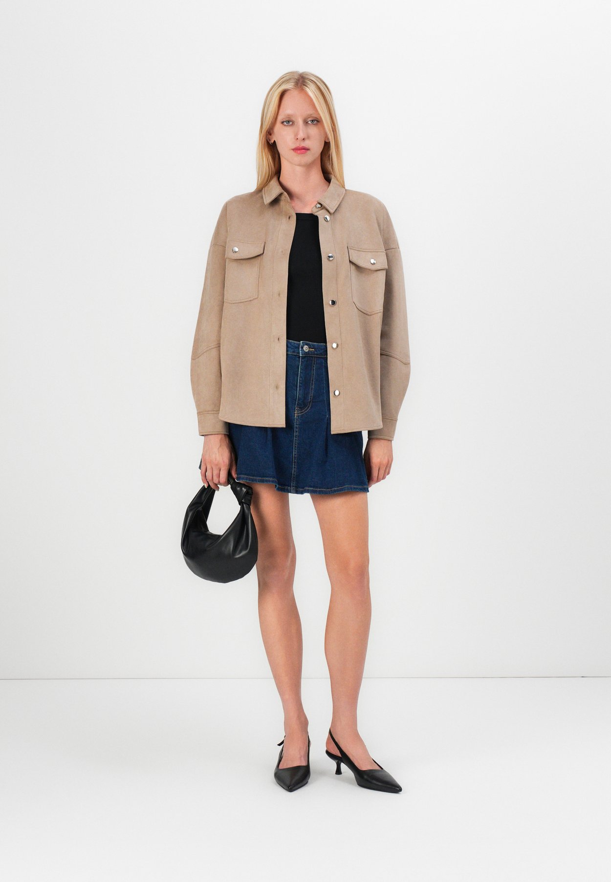 ONLCALA PLEAT MINI SKIRT