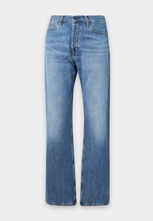 Carhartt WIP, MARLOW PANT EDGEWOOD - Jeans Straight Leg - blue marble used wash