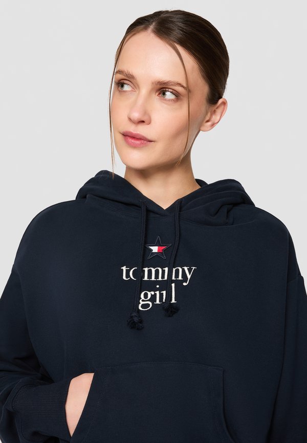 EXCLUSIVE GIRL HOODIE - Hoodie - desert sky2