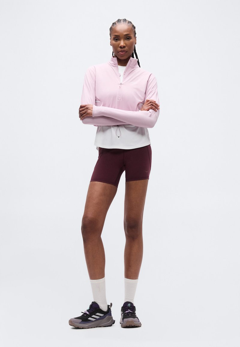 Salomon SENSE AERO - Top s dlouhým rukávem - dawn pink
