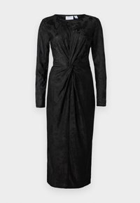 VIROSEA O NECK MIDI DRESS - Robe fourreau - black beauty