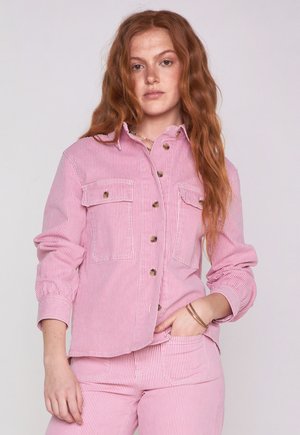 CLARA - Lichte jas - framboise