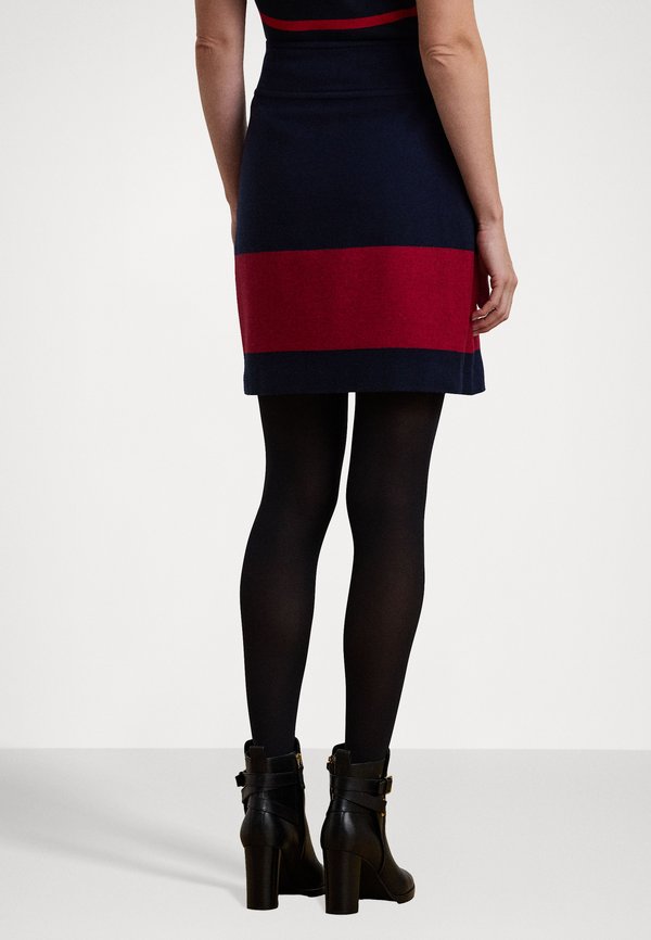 TWO TONE FRINGE TRIM MINISKIRT - Mini skirt2