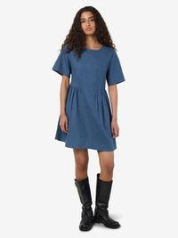Noisy May Džinsinė suknelė - medium blue denim