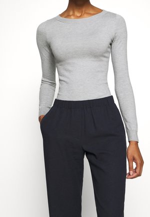 Maglione - mottled light grey