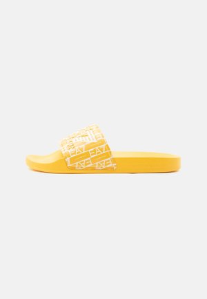 EA7 Emporio Armani VISIBILITY SLIPPER UNISEX - Papucsszandálok - freesia/sugar swizzle