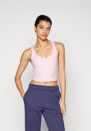 COZY ANYWHERE BUILT IN BRA TANK - Débardeur - sugar pink heather