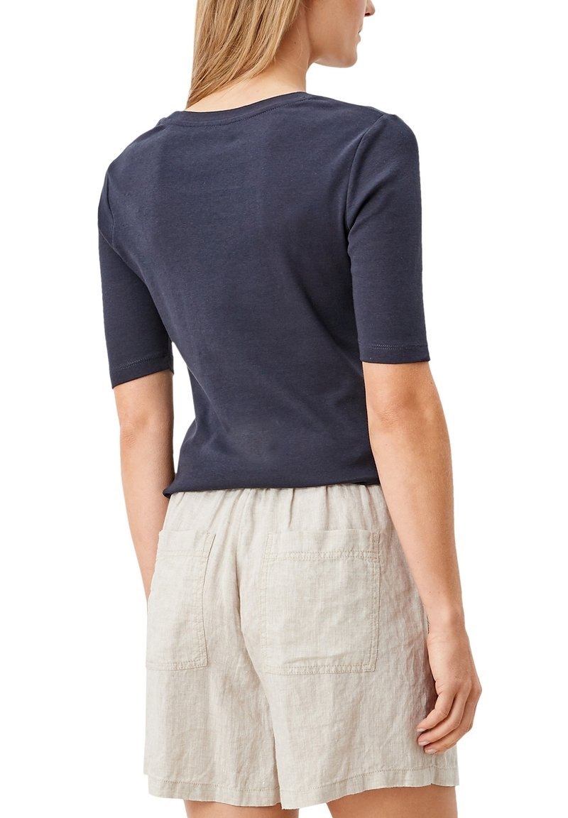 Damen T-Shirts | s.Oliver MIT FRONTPRINT T-Shirt print navy placed prit/blau - LS82240 Damen T-Shirts | s.Oliver MIT FRONTPRINT T-Shirt print navy placed prit/blau - LS82240