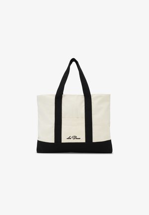 Les Deux, SIGNATURE TOTE UNISEX - Τσάντα Tote - black/off-white
