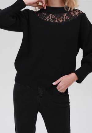 Pullover - black